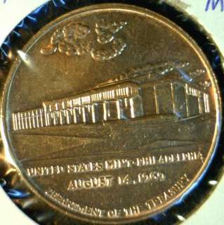   Phildelphia MINT US MINT Commemorative Bronze Medal   Token   Coin