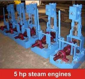 Steam Boiler Power Plant, Boiler and 10HP Steam Engine For Electrical 