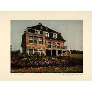 1914 Print Landhaus Dr. Wilden Hauset Bei Aachen House Cornonation 