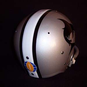 74 WFL Jacksonville Sharks Suspension Football Helmet  