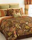 Hotelier Chocolate Queen 8 Piece Comforter Bed In A Bag