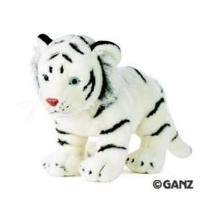  White Tiger Plush Toy  14 Toys & Games