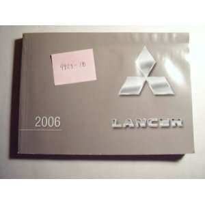  2006 Mitsubishi Lancer Owners Manual Unknown Books