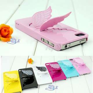 Girls Favourite Cute Angel Wing iPhone 4 4S Phone Case Cover A024 