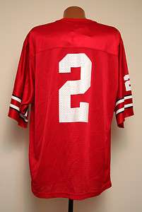 The Ohio State Nike Replica Scarlet Jersey Mens Sizing  
