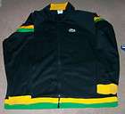 Vtg Retro Lacoste Sport Mens Track Jacket Size 9 Jamaica
