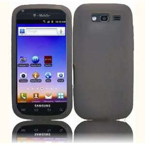  VMG Samsung Blaze 4G Soft Silicone Skin Case Cover   SMOKE GRAY 