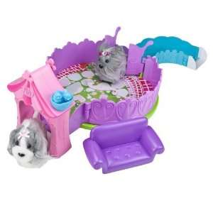 Zhu Zhu Puppies The Posh Puppy Playhouse Puppies Not Included  Toys 