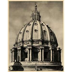  1943 St Peters Basilica Vatican City Michelangelo Rome 