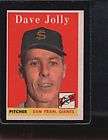1958 Topps 183 Dave Jolly Giants PSA 7  