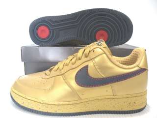 NIKE AIR FORCE 1 CB sneakers Men shoes GOLD 317314 741 SIZE 8 9 10 11 