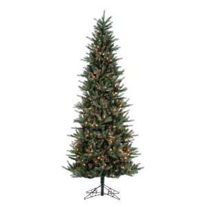   Spruce Slim Artificial Christmas Tree   Multi Lights: Home & Kitchen