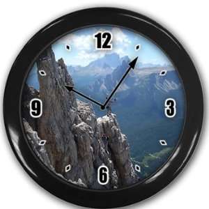  Mountain climbing Wall Clock Black Great Unique Gift Idea 