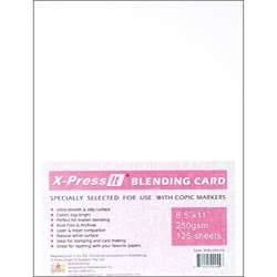 Press White Blending Card Sheets  Overstock