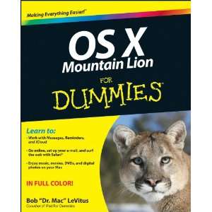  OS X Mountain Lion For Dummies (For Dummies (Computer/Tech 