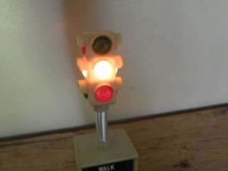 Marx Vintage Battery Operated Traffic Stop Light in good used working 
