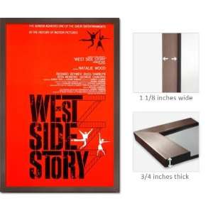  Slate Framed West Side Story Natalie Wood Poster FrPas0044 