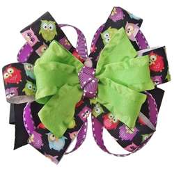 Lil Sweetys Bowtique Hoot Owl Boutique Hair Bow  Overstock