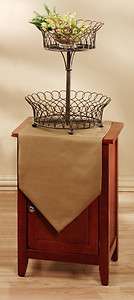 Tier Decorative Wire Table Top Display Basket  