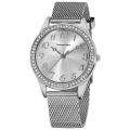 Timex Womens Style Silvertone Mesh Bracelet Watch  