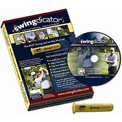As Seen on TV Swingdicator Golf Swing Training Aid and Instructional 