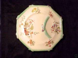 FM124, ANTIQUE FRENCH ASPARAGUS PLATE FROM LONGCHAMPS  