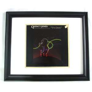  QUINCY JONES Autographed Signed FRAMED LP Album: Kitchen 