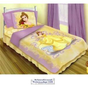 Princess Belle Twin Size 3 Piece Comforter Sets