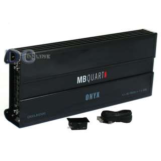 MB QUART ONX4.80/500 5 CHANNEL CAR AUDIO AMPLIFIER 980W  