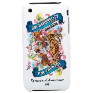  Xpression of Awareness Oneness iPhone 3G/3GS Case   White 