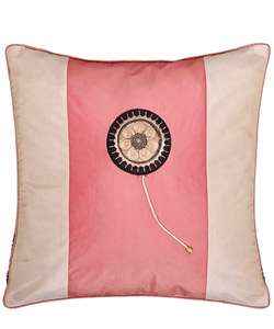 Pink and Peach Decorative Pillow Sham  
