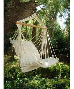 Natural Hanging Sling Chair  