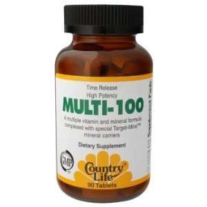 Country Life   Multi 100, 90 tablets
