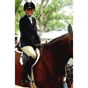   Ladies Supreme Hunter Low Rise Riding Breeches: Sports & Outdoors