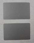 500 Blank PVC Plastic Photo ID Silver Credit Card 30Mil