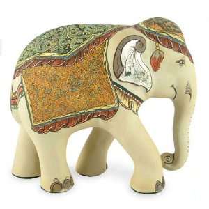 Ceramic statuette, Three Headed Elephant, Erawan 