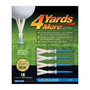  4 Yards More 3 1/4 Golf Tee (4 Pack)