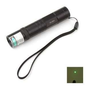   Flashlight Shaped Green Laser Pointer with Battery: Sports & Outdoors