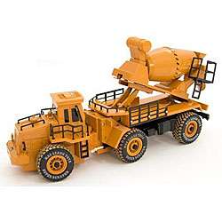 RC Cement Mixer Truck Construction Vehicle  Overstock