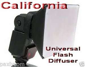 Universal Flash Diffuser Soft Box For Canon, Nikon,Sigma,Off Camera 