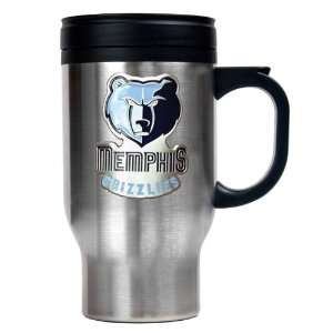  Memphis Grizzlies NBA Stainless Steel Travel Mug   Primary 
