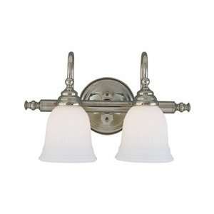  Savoy House 10622 CH/GL 780 2 Bulb Bathroom Lighting 