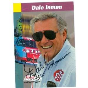   autographed Trading Card (Auto Racing) Finish Line 