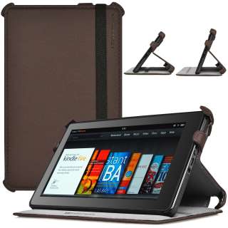 CaseCrown Ace Flip Cover Case for  Kindle Fire   Campfire Brown 