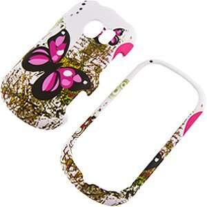  Two Pink Butterflies Text Protector Case for LG Extravert 
