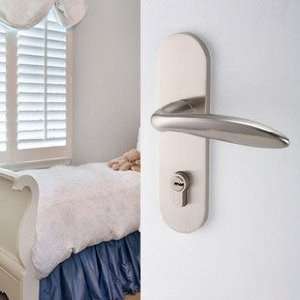   Classic Simplicity Zinc Alloy Double Blot Door Lock: Home Improvement