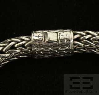 John Hardy Sterling Silver Classic Chain Collection Woven Coil 