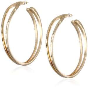  Belle Noel Wishbone Hoop Earrings Jewelry