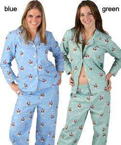 Mystic Clothing Womens Snowman Print Pajamas  