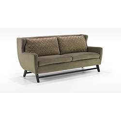 Modern Olive Fabric Sofa  